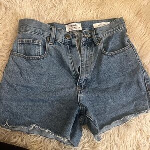 Cotton on denim mom shorts